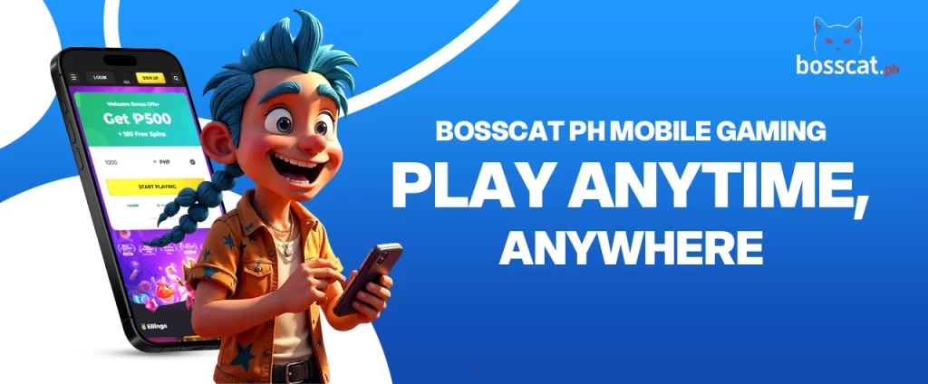 Bosscat PH Mobile Gaming – Play Anytime Anywhere