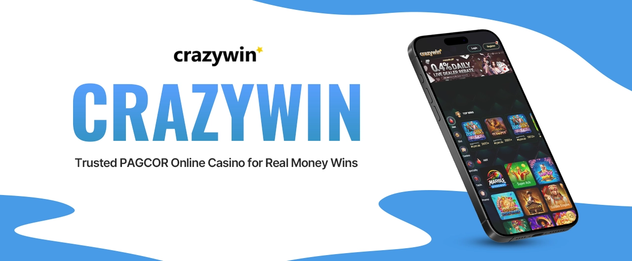 Crazywin | Trusted PAGCOR Online Casino for Real Money Wins