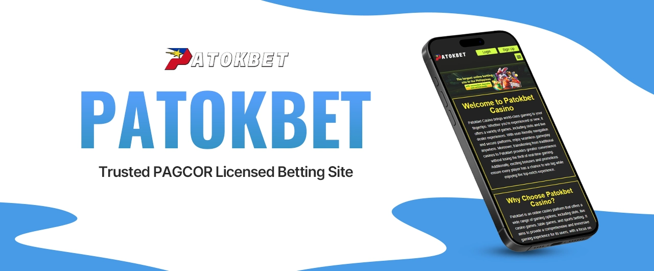 Patokbet - PAGCOR Approved Online Casino for Slots & Betting