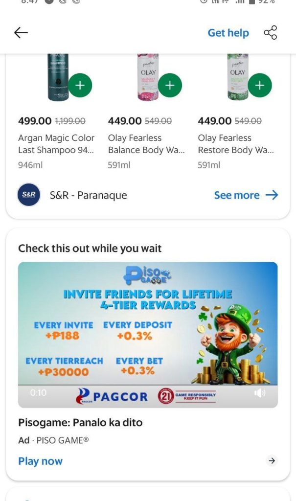 grab ads